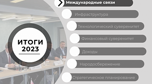 ИТОГИ 2023. МЕЖДУНАРОДНЫЕ СВЯЗИ